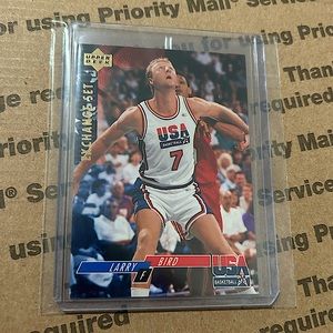 Larry Bird ‘94 Upper Deck Exchange Set USA Basketball Card No. USA 2